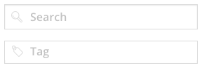 the search and tag fields